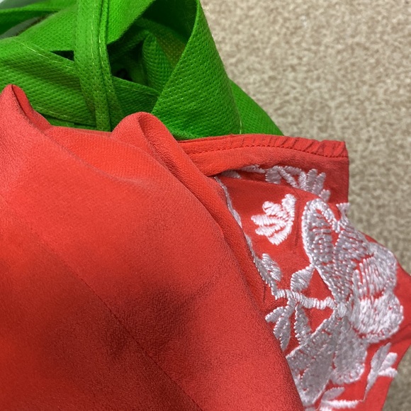 Anthropologie One.September Oversized Flowy Embroidered Top - Picture 10 of 15